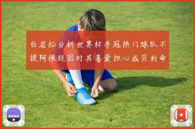 白岩松分析世界杯夺冠热门球队不提阿根廷因对其喜爱担心成贝利命运